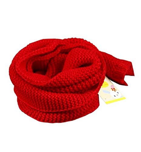 Dolores Kids Soft Knitted Scarf Fashion Solid Color Infant Toddler Warm Scarves Muffler Winter Wrap Shawl2