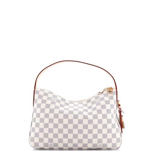 Pre-Loved Slouchy NM Handbag Damier PM, White3