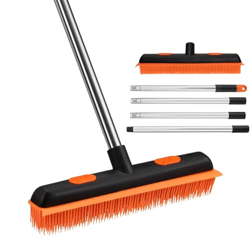 2 in 1 Rubber Broom with 33-64