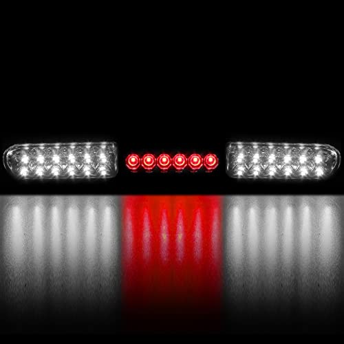 High Mount 3Rd Stop Light Assemblies,Compatible With Ford 1997-2004 F150 / 2004 Heritage Third Center Cargo Reverse Rear Led Brake Light Bar Taillight (Black Smoke) #TOP1