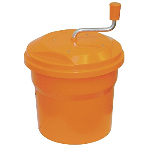 Dynamic Salad Spinner - Colour: Orange. Capacity: 10 litre. Model: E10.