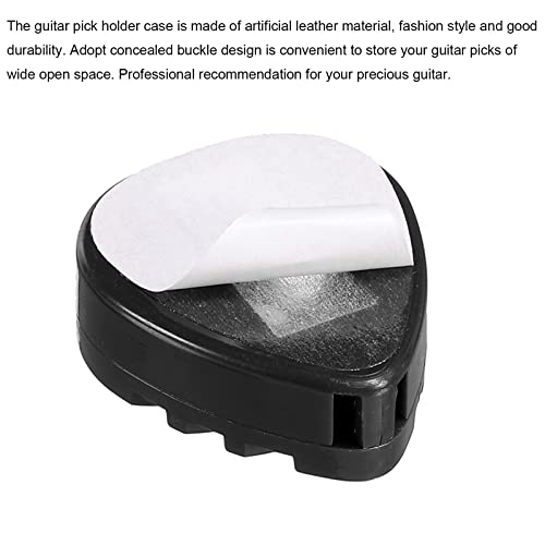 sourcing map Guitare Médiator Support Plastique Forme Cœur Noir pour Guitare, Basse, Ukulélé avec Adhésif Retour et… - Les Beatles, Paul McCartney, John Lennon, RIngo Starr, George Harrison sourcing map Guitare Médiator Support Plastique Forme Cœur Noir pour Guitare, Basse, Ukulélé avec Adhésif Retour et… – Image 5