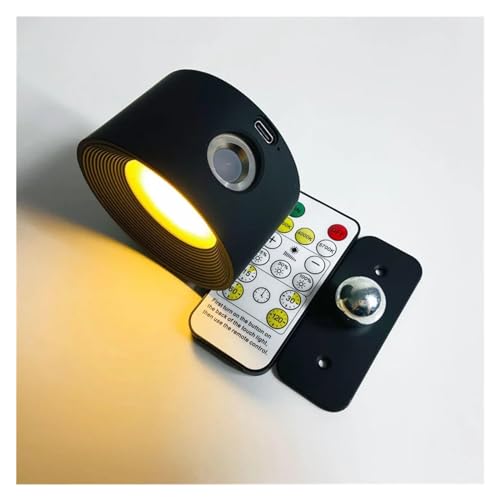Aplique LED inalámbrico para lectura en el dormitorio con control táctil 4