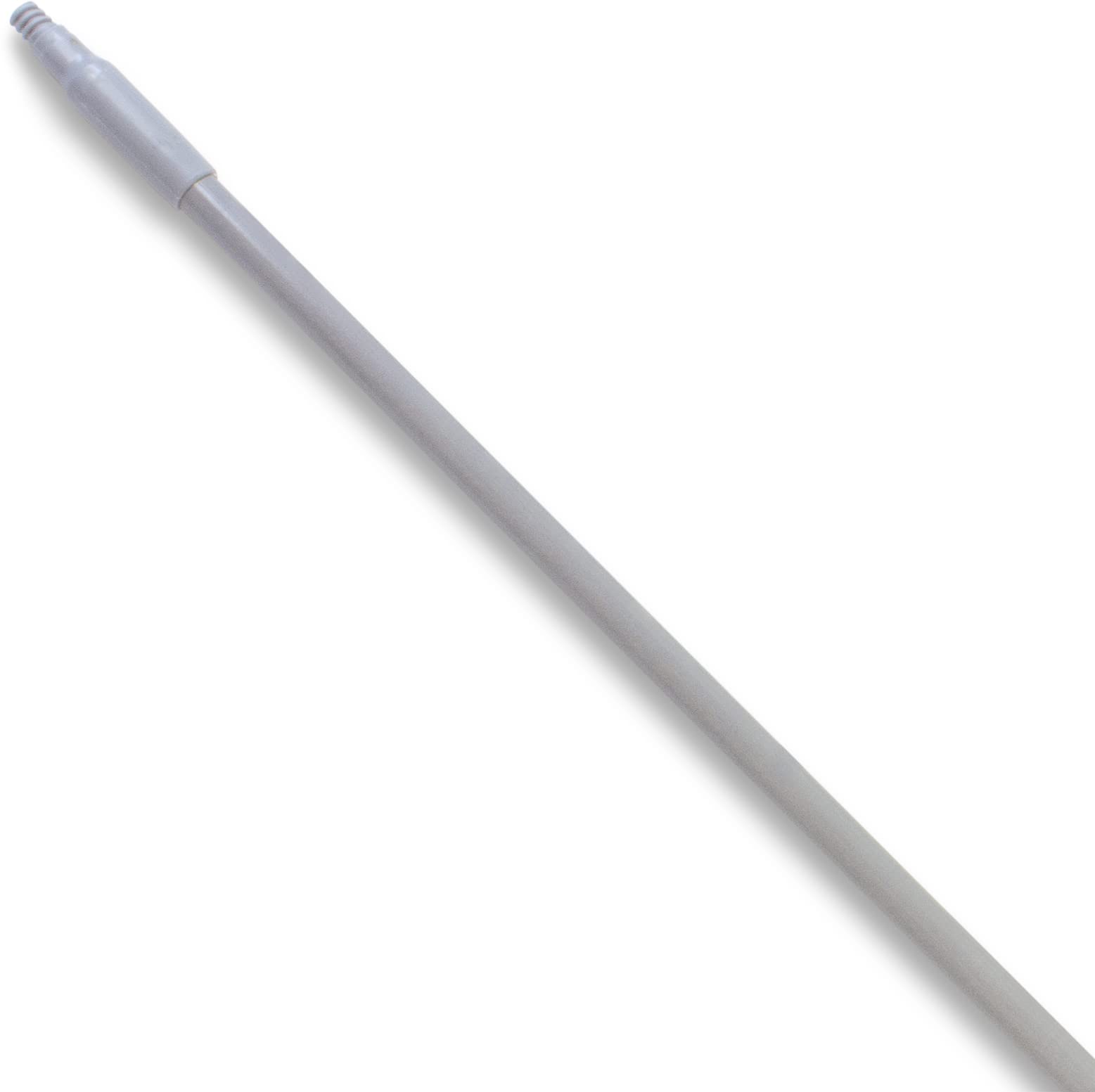 SPARTA 41225EC23 Fiberglass Broom Handle, Mop Handle, Replacement Handle With Acme Threaded Tip For Commercial Cleaning, 48 Inches, Gray, (Pack of 12)
