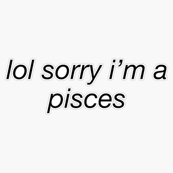 Pisces Sticker Vinyl Waterproof Sticker Decal Car Laptop Wall Window Bumper Sticker 5