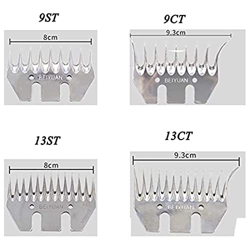 LXT-KL Blad voor Elektrische Schaar, Schaar Blad 9/13 Tanden, Recht/Gebogen, Vervangbare Elektrische Vijl Accessoires - Image 7