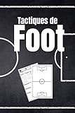  Tactiques de Foot: Carnet pour Entraîneur de Football – Cahier Tactique à compléter  Préparez Vos Matchs et Tactiques, Composez Votre Équipe et ... Vos Rencontres  Carnet Tactique de Football