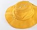 Home Prefer UPF50+Mens Womens Sun Hat Wide Brim Fishing Hat Packable Hiking Gardening UV Protection Hat for Womens Yellow