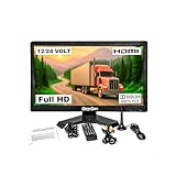 DenyDan 22-Inch Travel TV – Your Ultimate Portable Entertainment Hub, Stunning 1080p Display, HDMI/USB Inputs, 12V/24V/110V Power, Ideal for RV, Camper, Van, Car or Kitchen