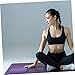 GALPADA Multiple Yoga Mats Included Round Silicone Kneeling Pad for Yoga Pilates and Gym Workouts Random