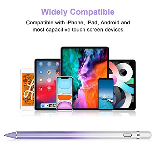 Stylus Pen for Touch Screens, Digital Pen Active Pencil Fine Point Compatible with iPhone iPad and Other Tablets - Thumbnail 3