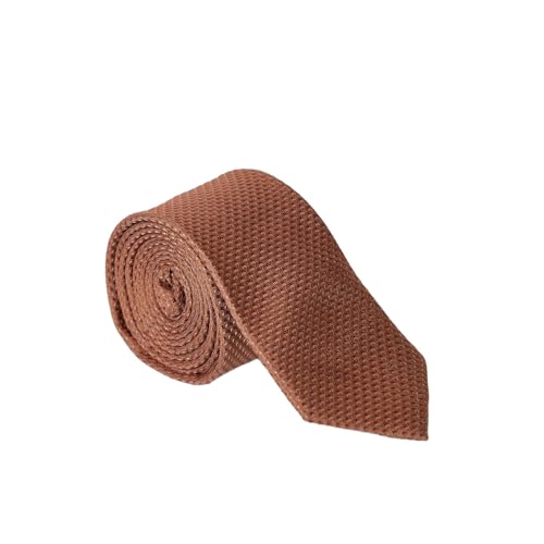 Image of Burton Mens Textured Tie (One Size) (Rust)
