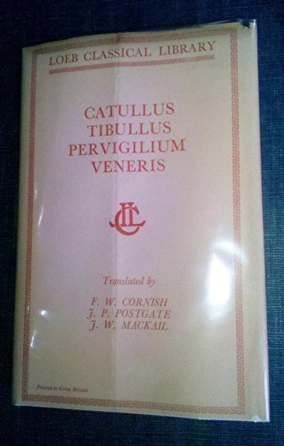 Works: WITH Works AND Pervigilium Veneris (Loeb... 043499006X Book Cover