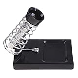 Schweißständer aus Eisen in Expertenqualität, Metallgehäuse, keine Kufenbasis, ideale Größe, Wärmeisolierung für Laborarbeitsplätze, stabiler Schweißwerkzeughalter, Lötwerkzeugständer