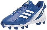 adidas Boy's Icon 7 MD Baseball Shoe, Team Royal Blue/White/White, 5 Big Kid