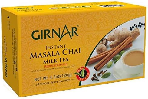 Instant Chai (Tea) Premix With Masala Unsweetened, 10 Sachet Pack
