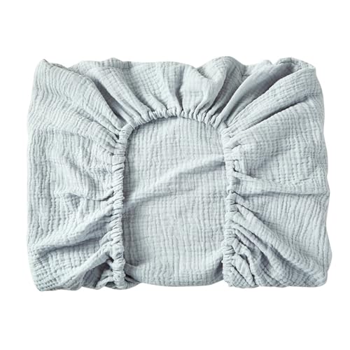 Cambiador de algodón para cambiar pañales, transpirable, ajuste para todos los cambiadores estándar, sábanas de mesa para cambiar pañales