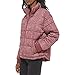 Levi's Women's Box Quilted Puffer Jacket, Faded Red Bandana, X-Small