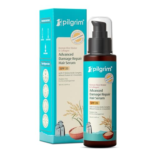 Pilgrim Korean Rice Water & Collagen Advanced Damage Repair Hair ...