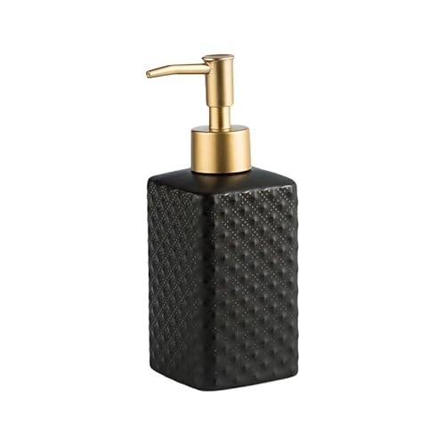 Bathroom Products Ceramic Soap Dispenser Bottled Shampoo Body Wash Press Portioning Bottles