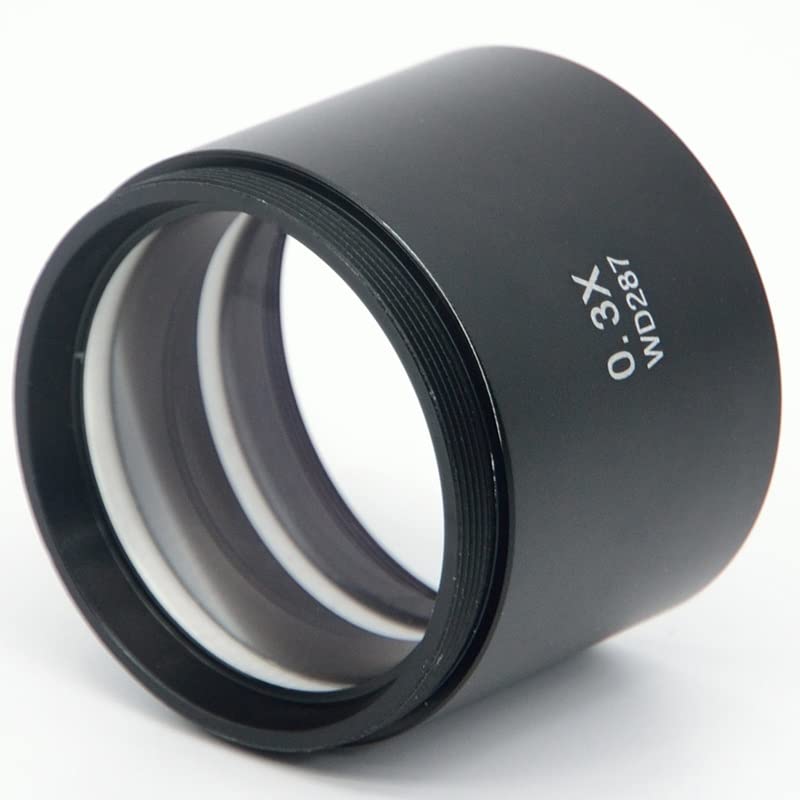 Microscope SZM 0.3X Objective Lens for Stereo Zoom Microscope 0.3X Super Widefield Barlow Lens