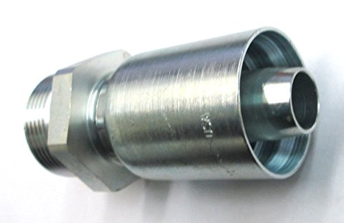 HF 1J077-10-08 - Parker 1J077-10-8 Fitting 1/2'' Hose X 5/8'' Male Seal-Lok - Rigid - (Forseal/O-Ring Face)