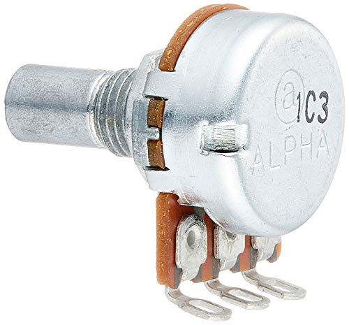 アルファ電子 16mm ポット 可変抵抗 エフェクターパーツ Aカーブ 1kオーム 3個TAE-VRP16-A1k-3p