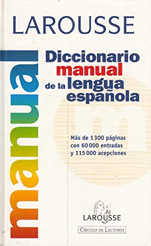 Diccionario manual de la lengua española