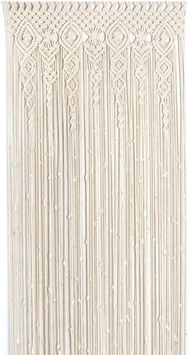 Cortina De Cuerda, Cortinas De - Cortina De Mano, Cortinas De Cuerda De Puerta Tapiz - Arte Decoración del Hogar para Puerta Y Ventana (90 * 180cm)