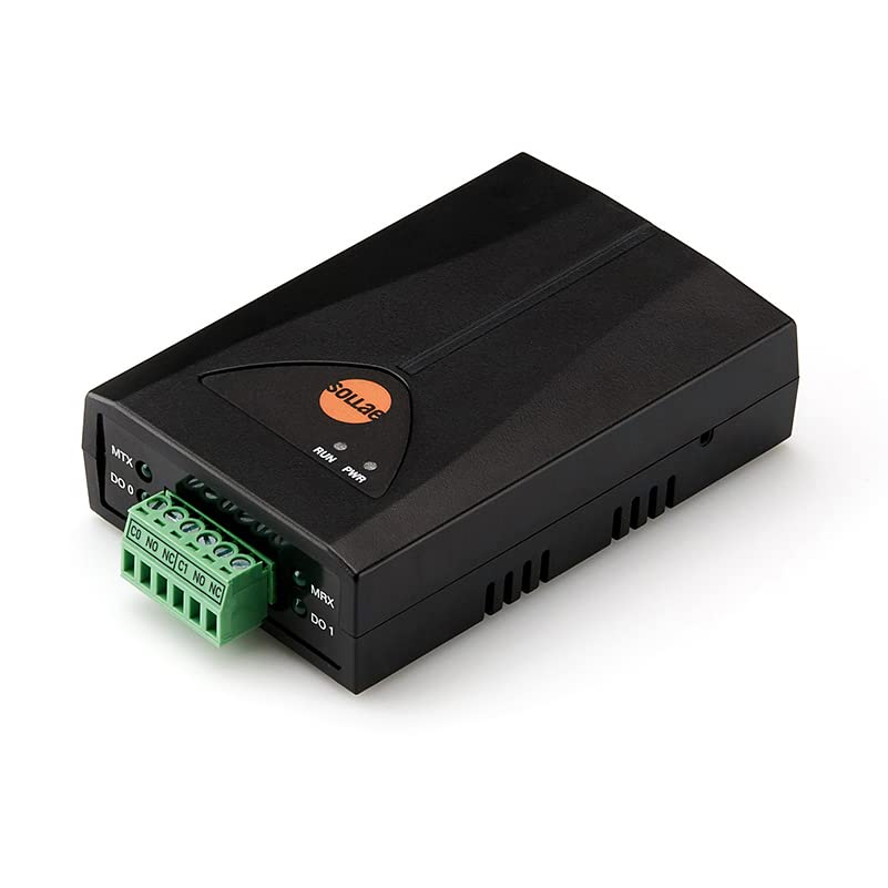 SOLLAE SYSTEMS Digital Output IoT Gateway, 2 Relays Controlled via Sollae Cloud, SIG-5451