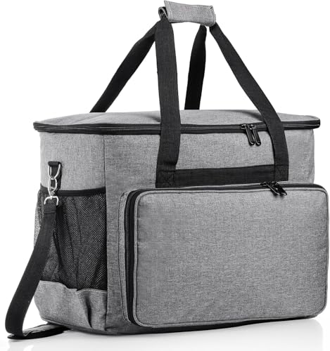 Elsjoy Sewing Machine Case, Sewing Machine Tote...