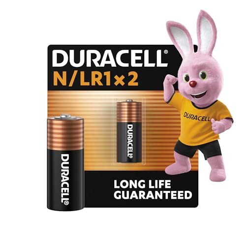 Duracell Specialty N Alkaline Batterie 1,5 V, 2er-Packung (E90/LR1) entwickelt für die Verwendung in Taschenlampen, Taschenrechnern und Fahrradlichtern