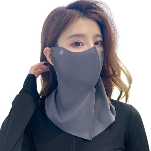 [mocoly] �t�F�C�X�J�o�[ ���f�B�[�X UV�J�b�g 99% ���O���΍� �l�b�N�K�[�h ���Ă��h�~ �⊴ ���ꂵ���Ȃ� �Z�p���[�g�݌v �ċz���₷�� �ėp �t�F�C�X�}�X�N 360�x�ی� �� �� �Ռ� �����΍� �^�] ���]�� �A�E�g�h�A �X�|�[�c ������