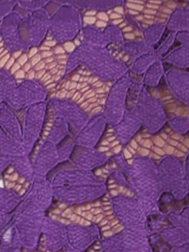 Image of Allegra K Women's Lace Cardigan Stand Collar Short Elegant Shrug Open Front Cropped Bolero Cardigan