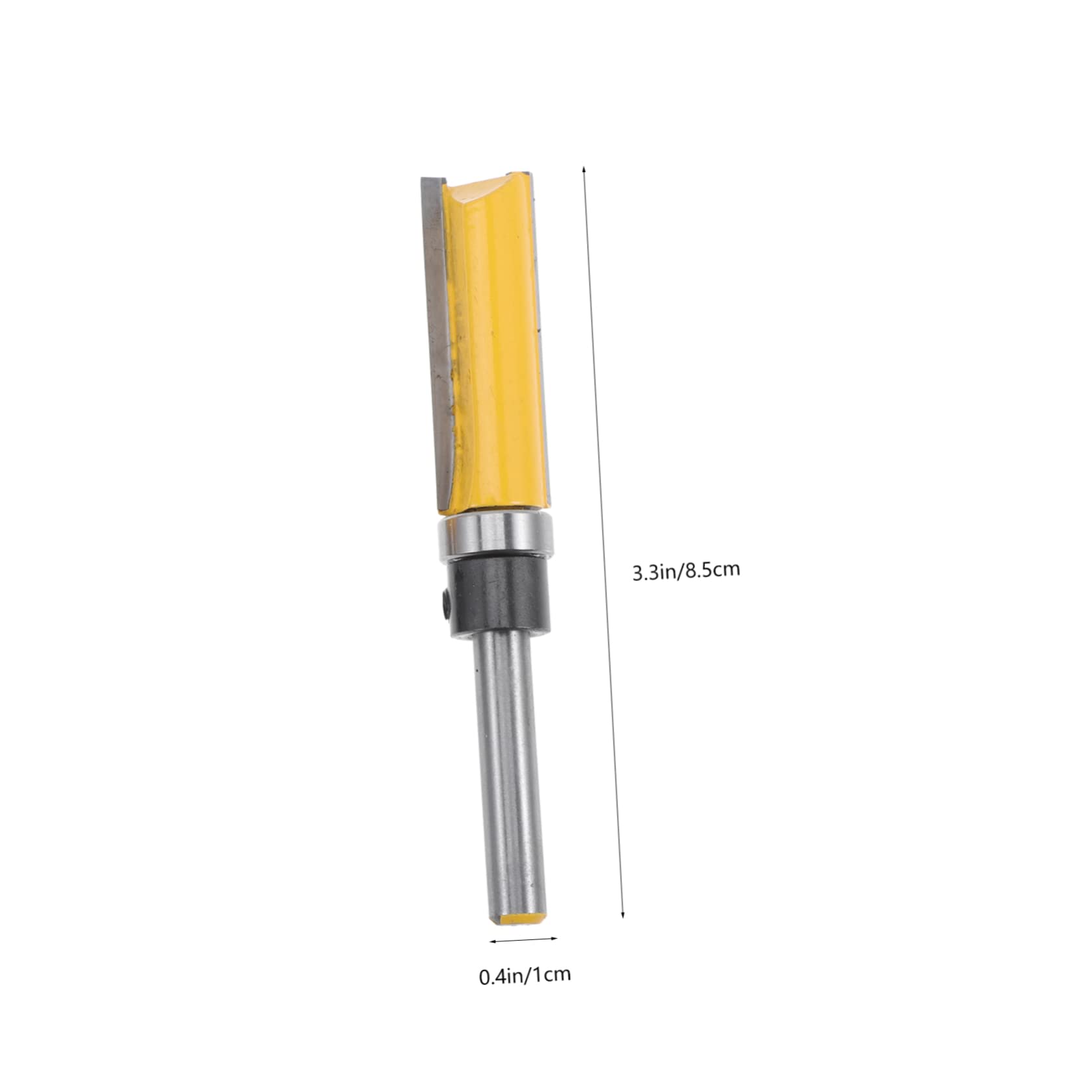 IWOWHERO Router Bit Flush Cut Flush Trim Bit Set Carving Router Bit Woodworking Tool Shear Angle Flush Trim Bits Flush Router Bits for Woodworking