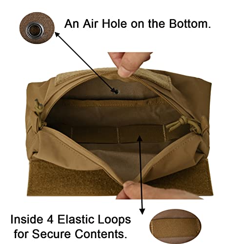 Mini bolsa de gota Coyote para chaleco en misiones y airsoft 4