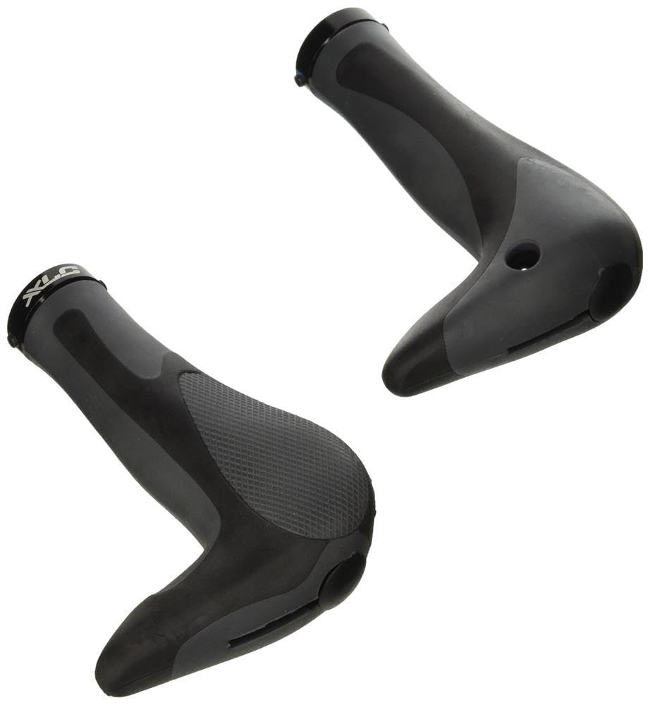 XLC 2501588100 Bike Accessory gr-g16 Jgo.punos Hitch Gel C/tornill.black/gr for cyclists, ideal for smooth riding and bike upkeep, black
