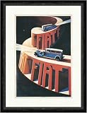  Stampa artistica FIAT l\'auto internazionale Riccobaldi pubblicità Faks_poster 059