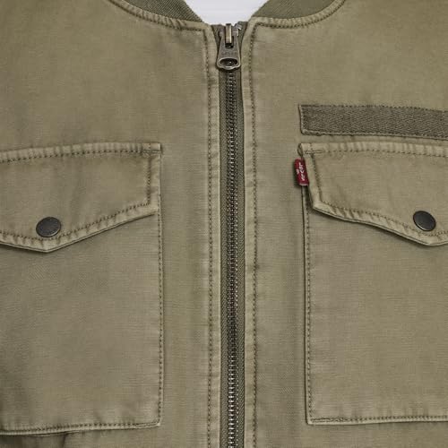 Image of Levi's Men's Flight Satin Unfilled Ma-1 Bomber