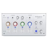 Roland BRIDGE CAST　人気のホワイト Rolandがゲーム配信環境に最適なBRIDGE CASTの白を基調とした