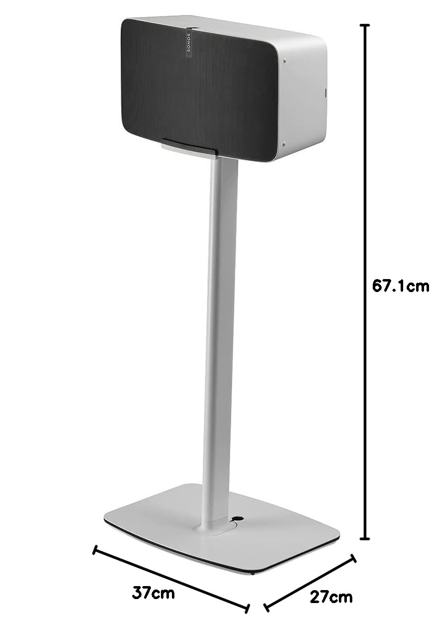 Flexson FLXS5FS1011, Stojak podłogowy do Sonos Five and Play:5 - biały