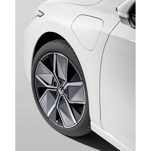 Volkswagen 5H0071214F Felgen-Insert Design Blende Red Blade grau *** nur für Facelift *** nur für Original VW Aluminiumfelge Leeds 7.5Jx18 ***