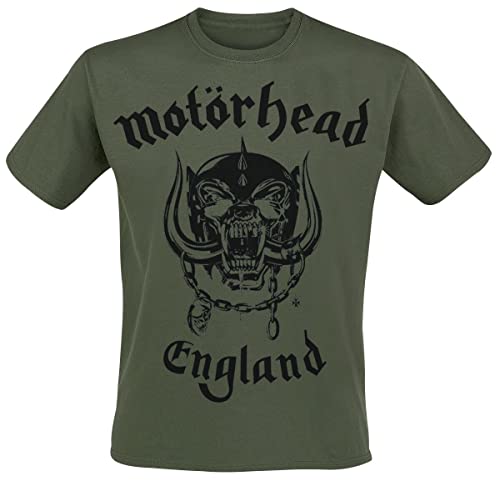 Motörhead Hammersmith Short Sharp Pain T-shirt kaki S 100% katoen Band merch, Bands