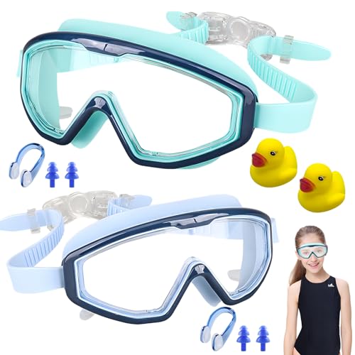 Sylbx Gafas de Natación para Niños 2 Piezas