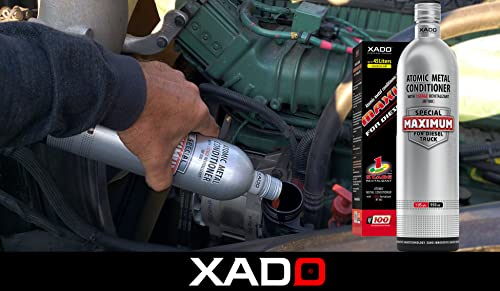 Xado XA 40712 1 Stage Maximum For Diesel Trucks | Engine Oil Additive For Heavy Duty Machinery & Tractor Trailer Semi Truck thumb #2