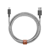 Native Union Belt Cable XL - 10ft Ultra-Strong Reinforced Durable USB-C to Lightning [MFi Certified]...