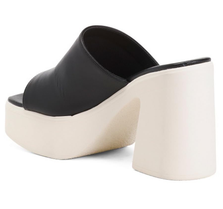 Free People Zoe Platform Black/White EU 39 (US Women's 9) M2