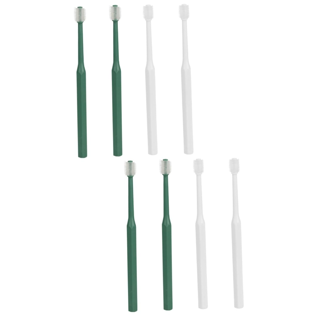 Sosoport 8pezzi Spazzolini Da Denti Per Animali Domestici Con Setole Morbide Igiene Orale Per Cani e Gatti Design Ergonomico e Pratico Per Pulizia