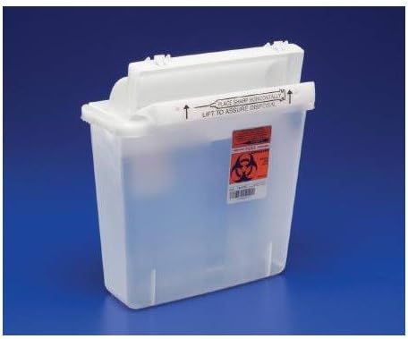 CONT SHARPS CLR 5QT CS/20 COVIDIEN