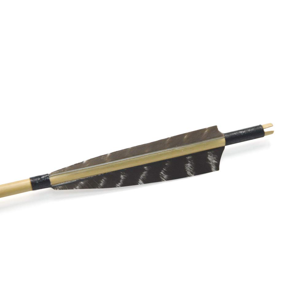 Flèches Bois Irq 31 Pouces Flèches En Bois IRQ - 6 Flèches De Tir à L'arc 31 Pouces Pour Arc Long Et Classique 6 Flèches Chasse